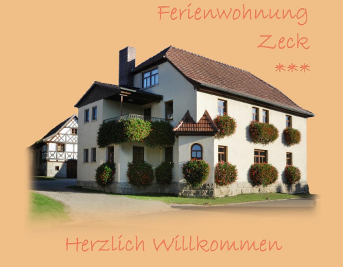 Ferienwohnung Zeck Bad Staffelstein Bagian luar foto